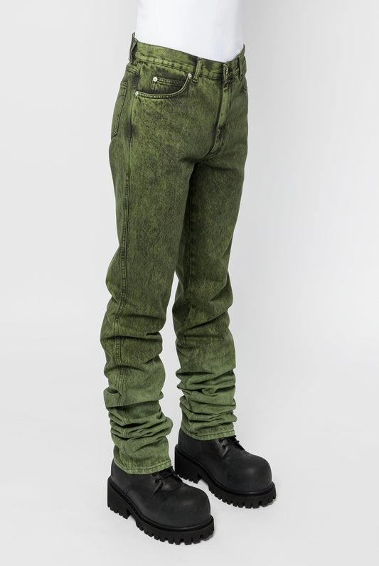 Lu'u Dan Stacked Straight leg Jeans side