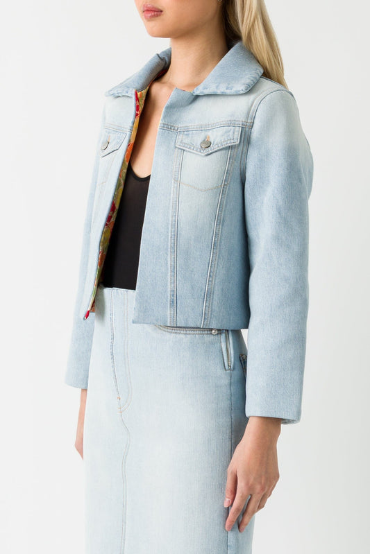 Acne Studios Bonded Denim Jacket SS25 side