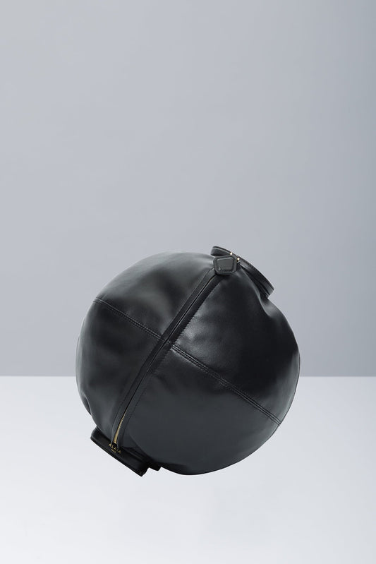 Alaïa Leather Bracelet Bag In Noir side