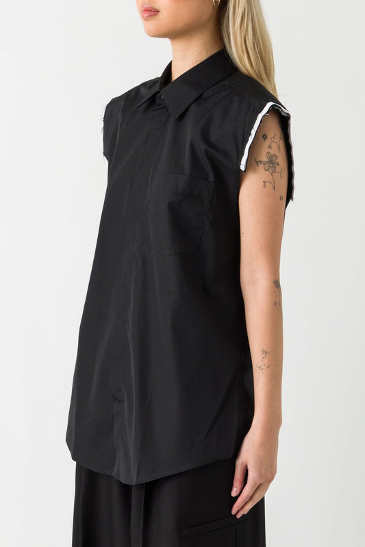 Alainpaul Layered Shoulder Shirt side