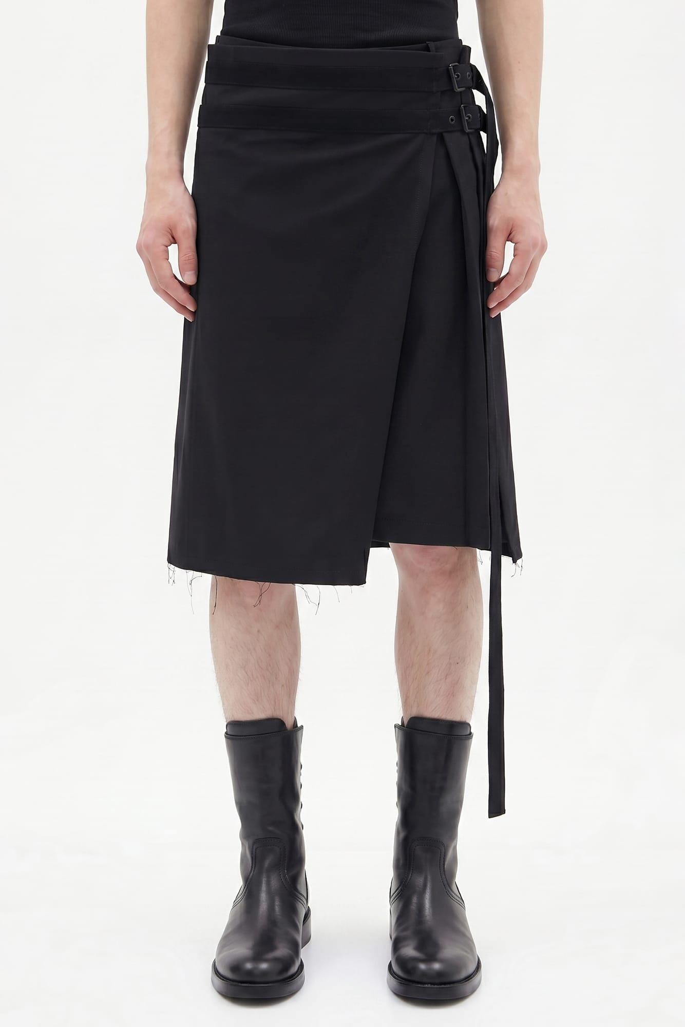 Ann Demeulemeester Knee Length Kilt SS26 – Antidote Fashion and