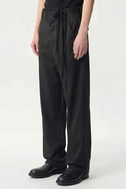Ann Demeulemeester Leon Comfort Fit Trousers SS26 side