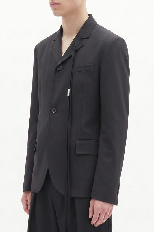 Ann Demeulemeester Lucius Deconstructed Jacket SS26 side