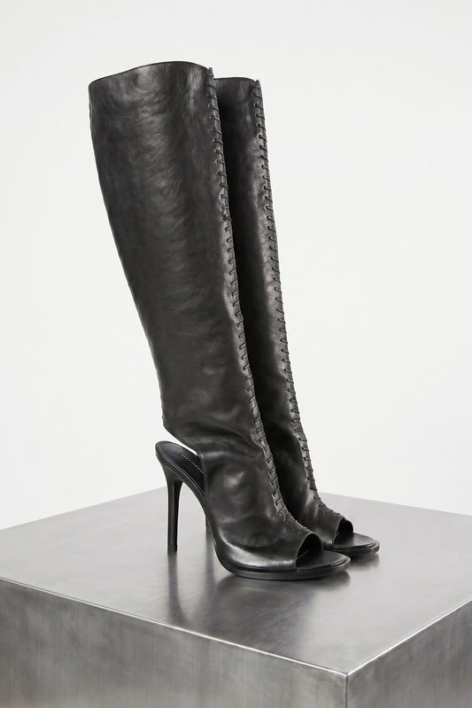 Ann Demeulemeester Seria High Heeled Boots SS26 side