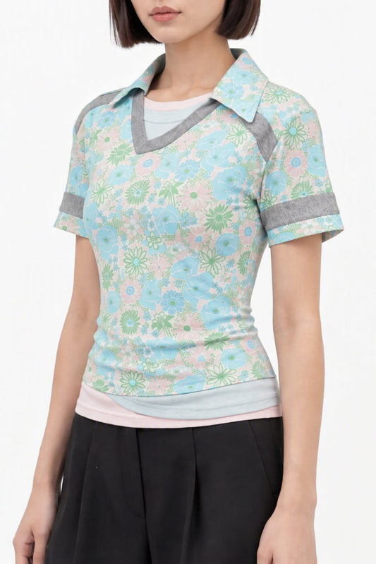 August Barron Triple T-Shirt side
