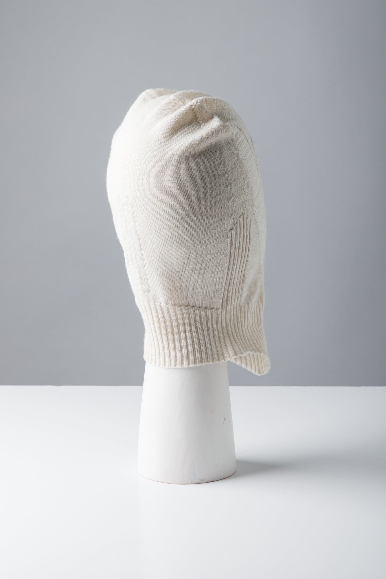 Rick Owens Skull Balaclava in Dinge SS25 back