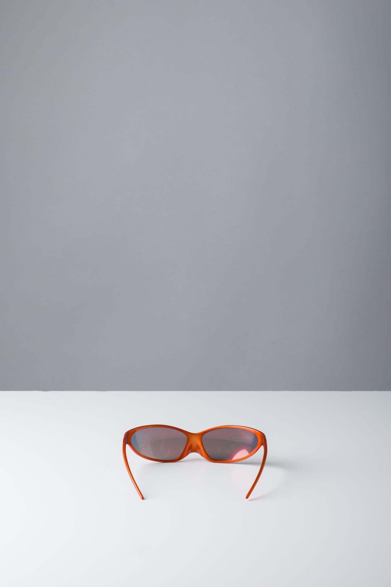 Balenciaga 4G Sunglasses in Aluminum Red back