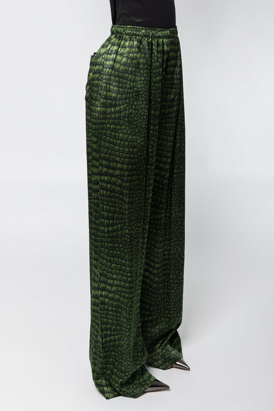 Balenciaga AI Croc Pyjama Pants side