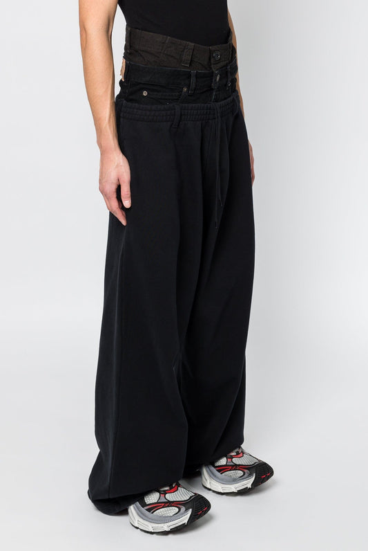 Balenciaga Layered Jogging Trousers side