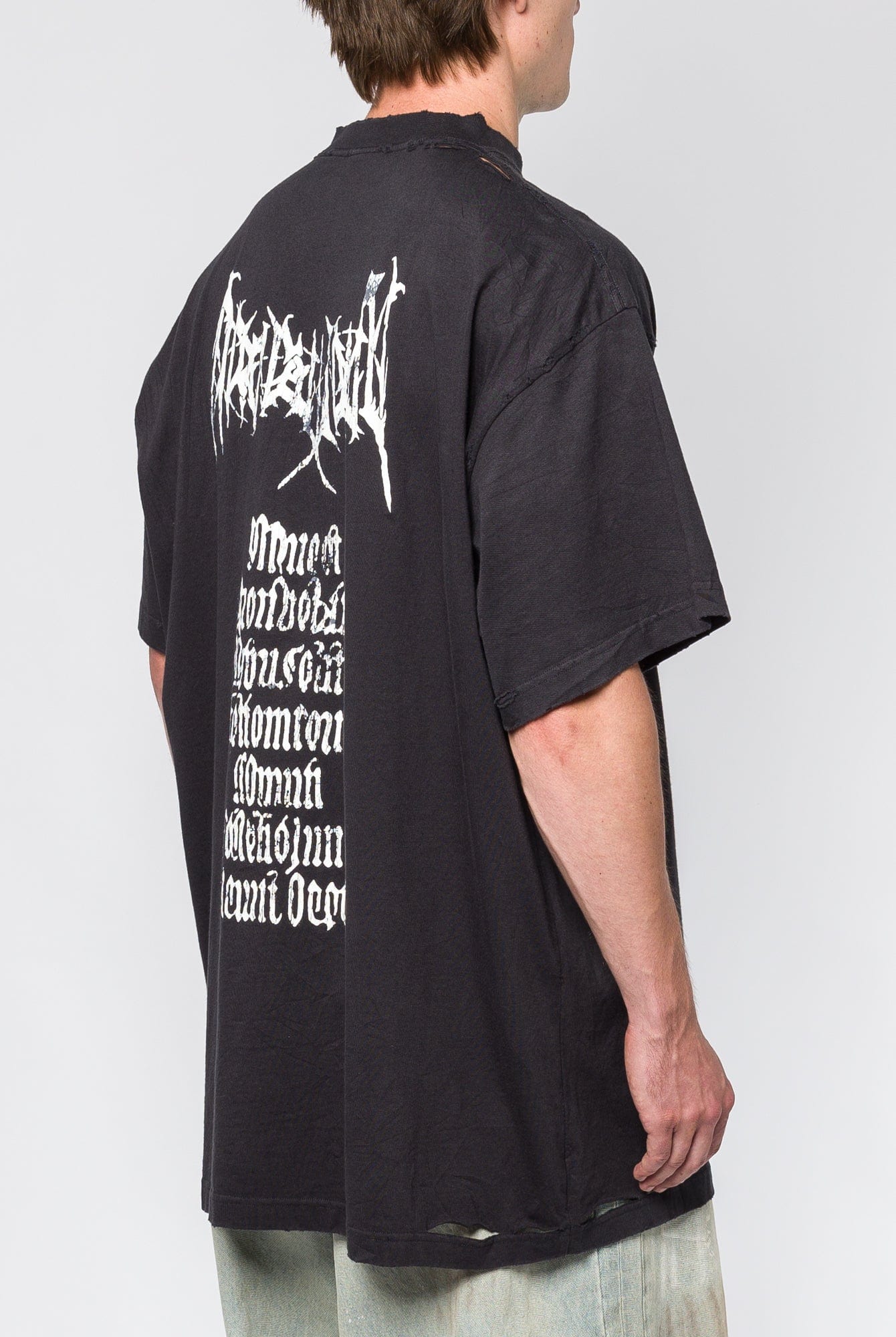 Balenciaga Oversized T-Shirt back