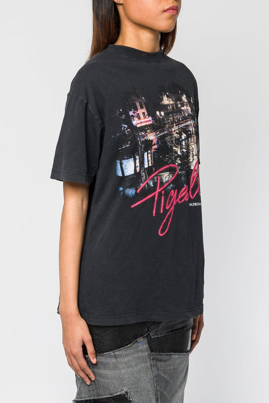 Balenciaga Pigalle Small Fit T-Shirt side
