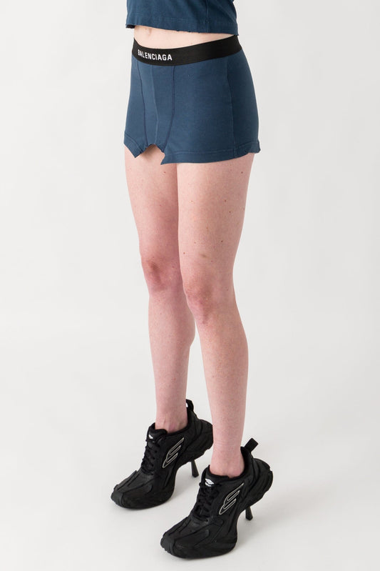 Balenciaga Cut Off Brief Skirt side