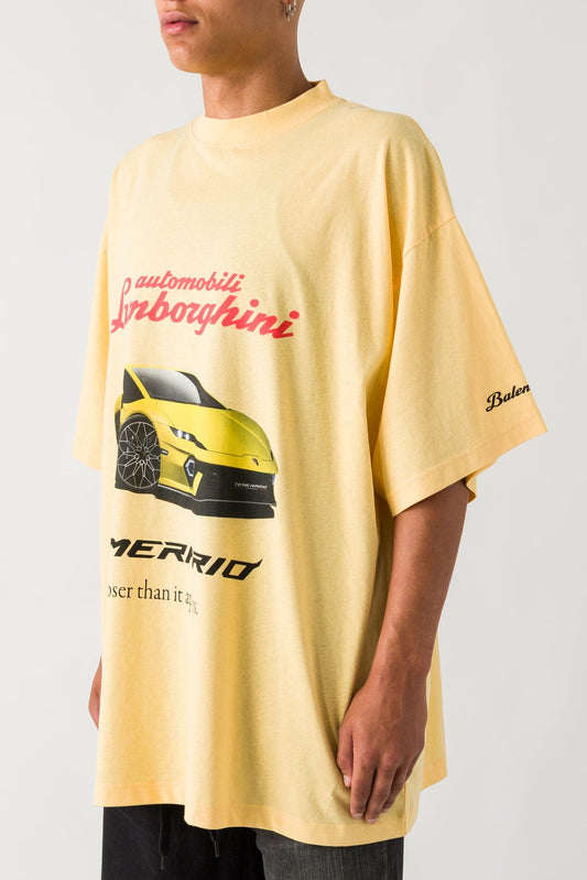 Balenciaga Lamborghini Oversized T-Shirt side