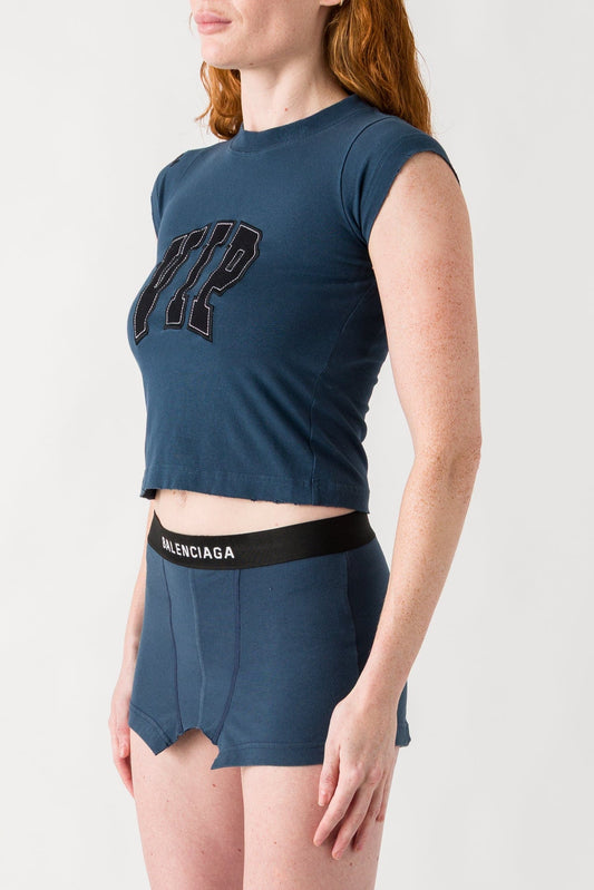 Balenciaga Shrunken VIP T-Shirt side