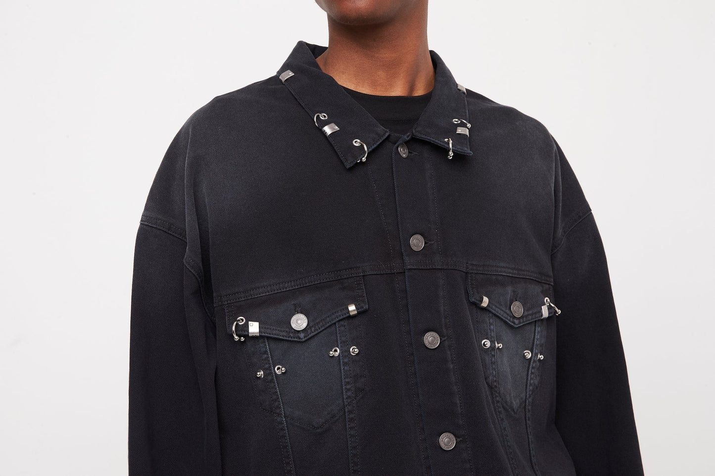Balenciaga Pierced Jacket detail