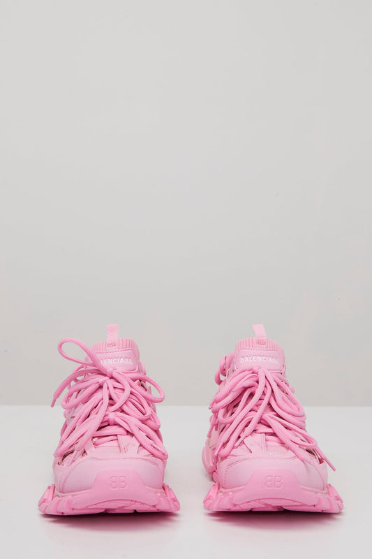 Balenciaga Track Corset in Pink front