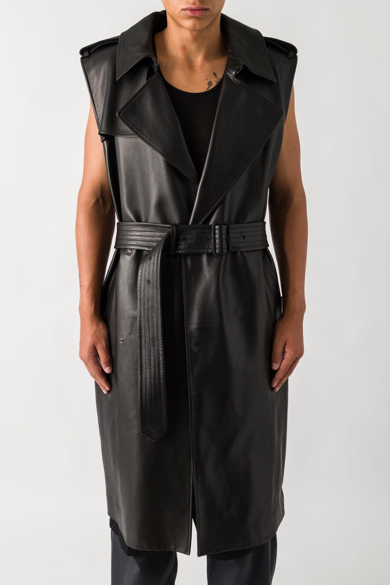 Burberry Sleeveless Leather Trench Antidote Fashion and Lifestyle Burberry Sleeveless Leather Trench Antidote Fashion and Lifestyle
