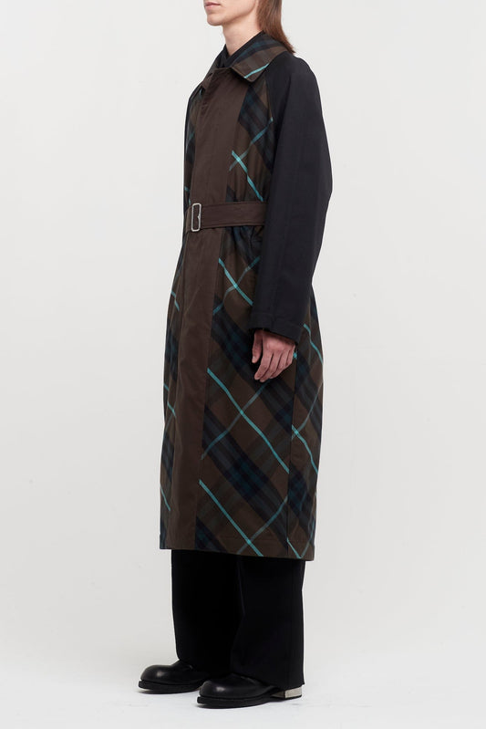 Burberry Single Breasted Otter Coat side