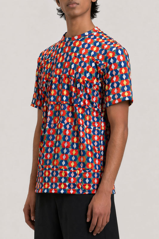 Comme des Garçons Homme Shirt in Pink side