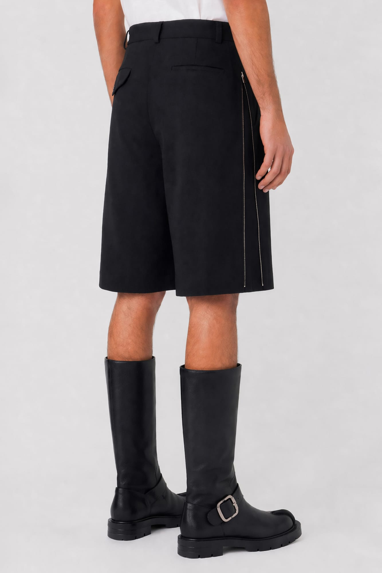 Comme des Garçons Homme Plus Shorts in Black back