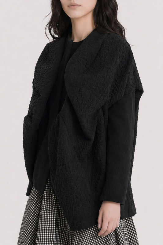 Comme Des Garçons Layered Jacket in Black side
