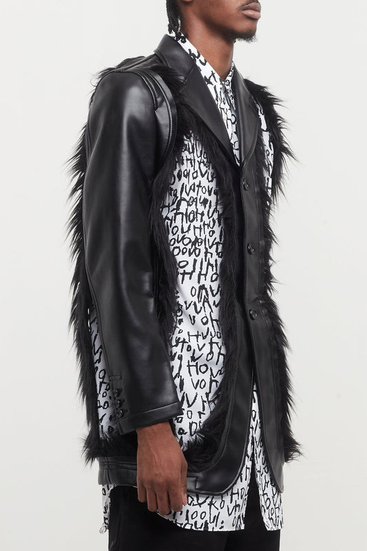 Comme Des Garçons Homme Plus Hollow Blazer side