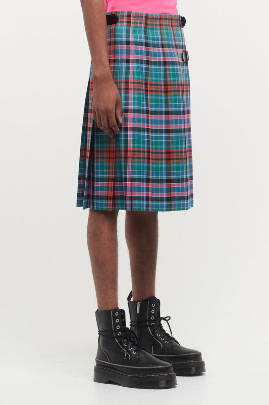 Comme Des Garçons Homme Plus Tartan Skirt side