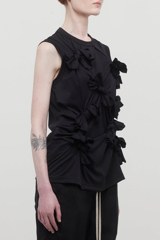 Comme Des Garçons Bow Ruched Top side