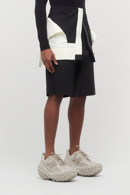 Comme Des Garçons Homme Plus Over Layered Pants in Black side