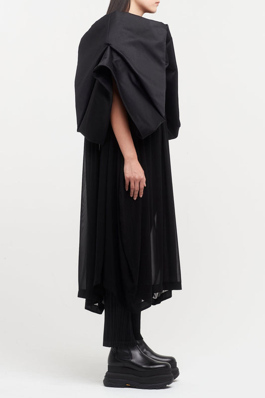 Comme des Garçons Broadsleeve Dress side