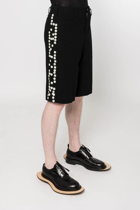 Comme des Garçons Homme Plus Button Shorts side