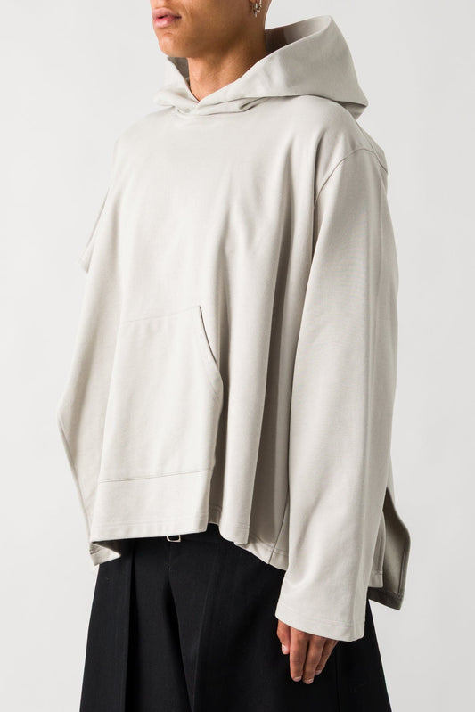 Craig Green Flag Hoodie in Stone SS25 side