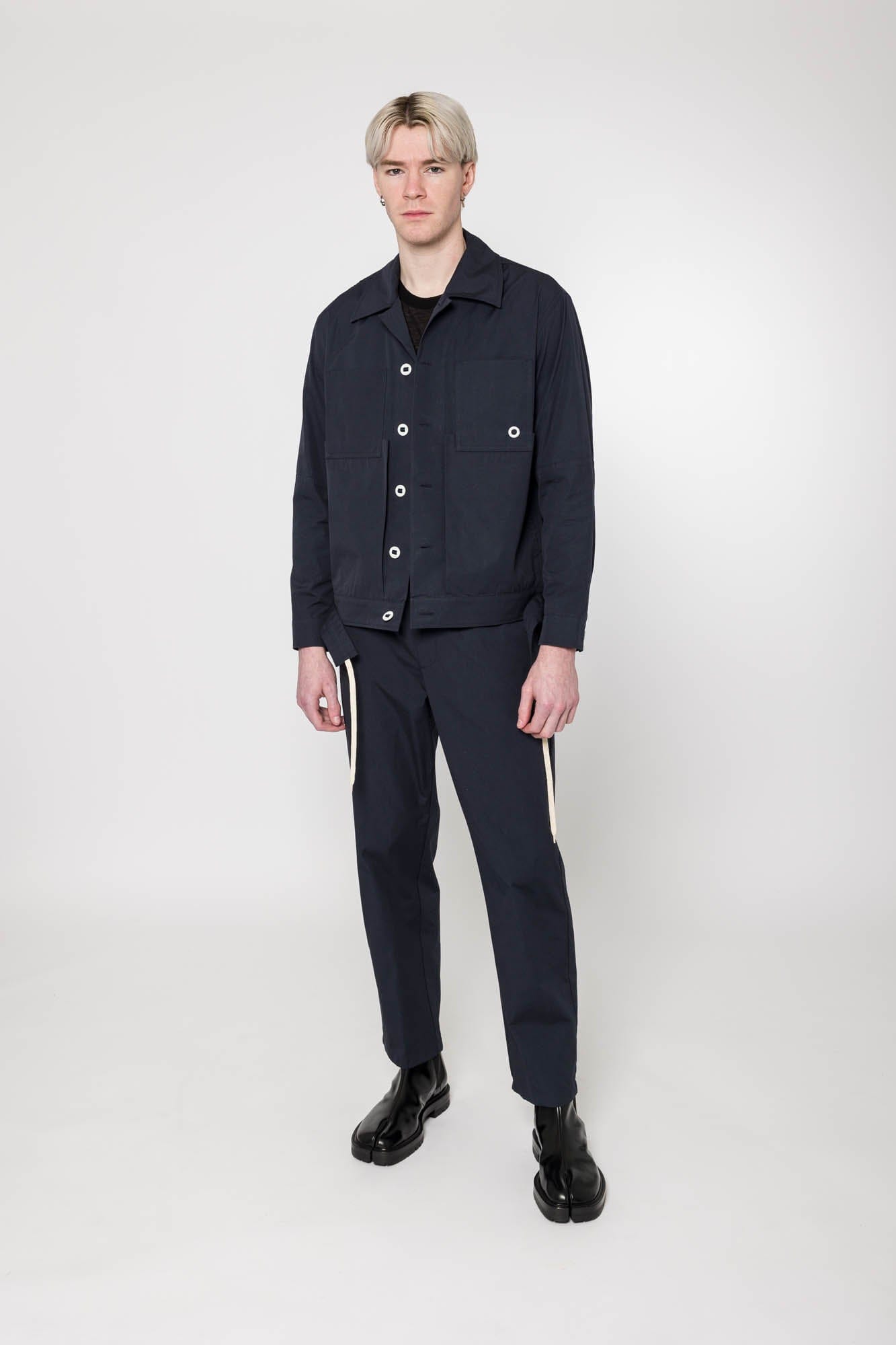 Craig Green Circle Worker Jacket in Navy full