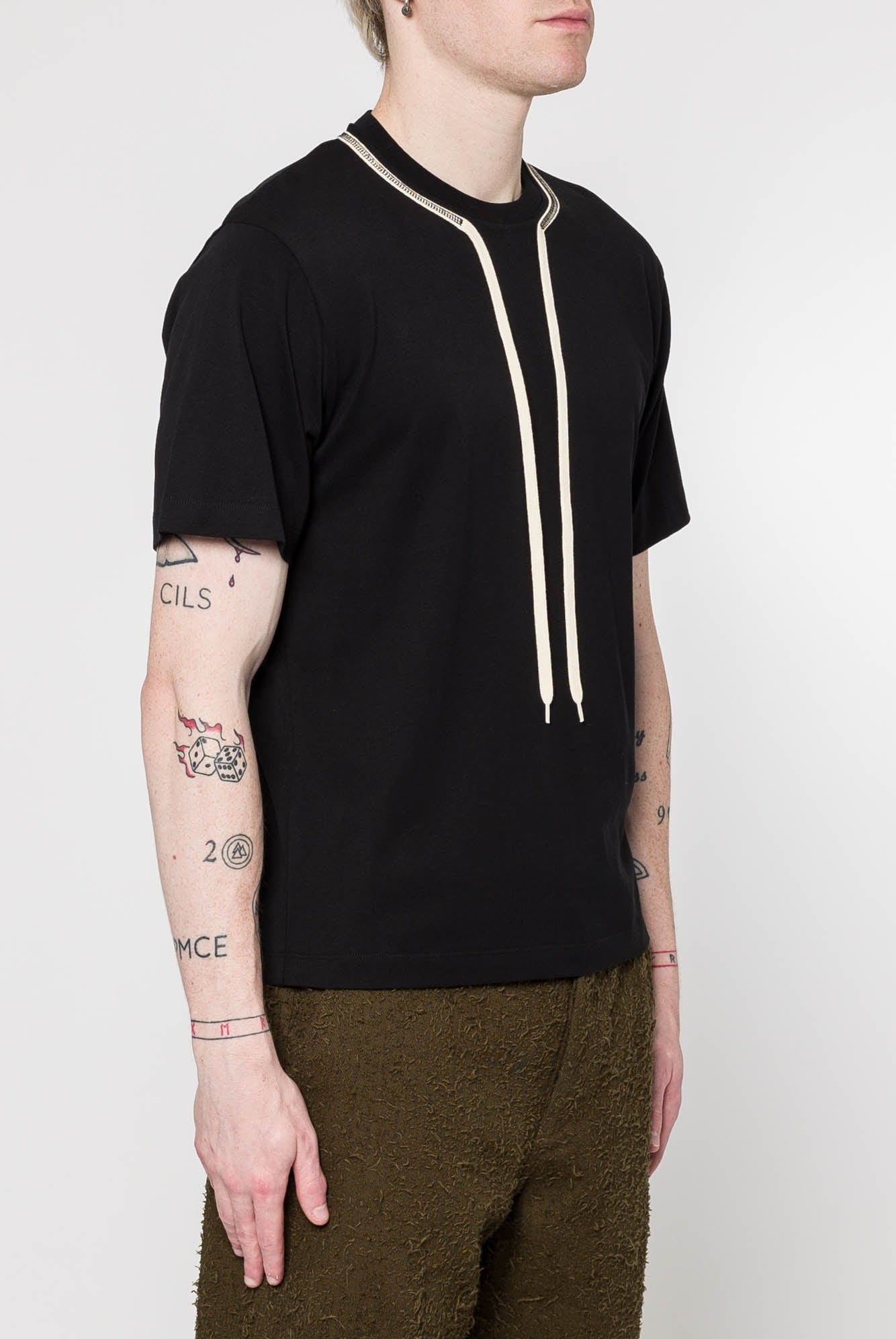 Craig Green Flatlock Lace T-Shirt side