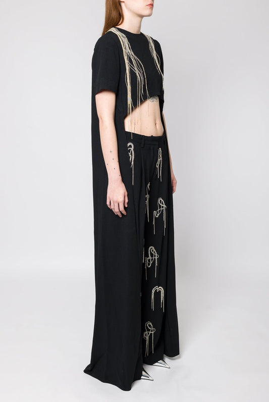 Dries Van Noten Cecily Embroidered Shirt side