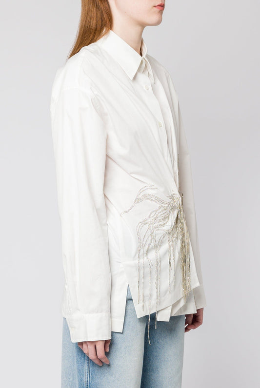 Dries Van Noten Clicks Embroidered Shirt side