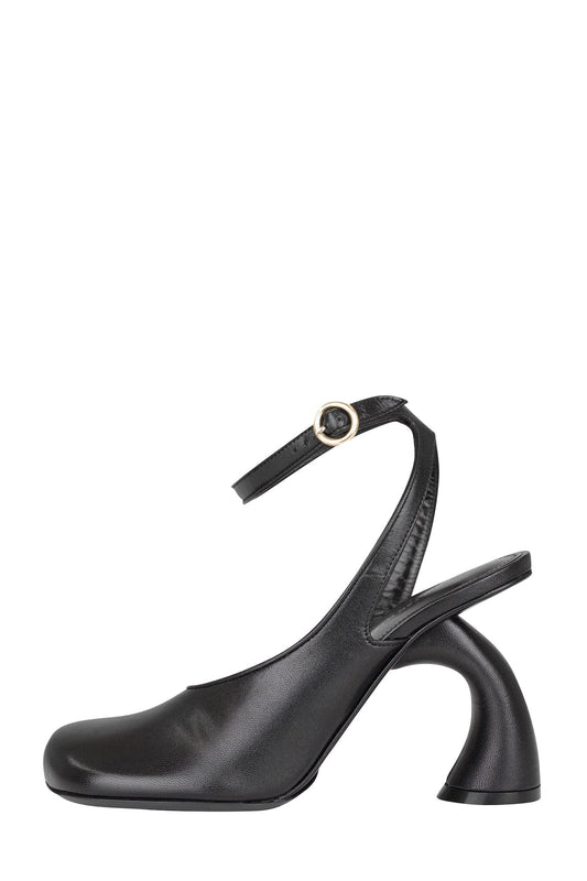 Dries Van Noten Curved Heel Sandal