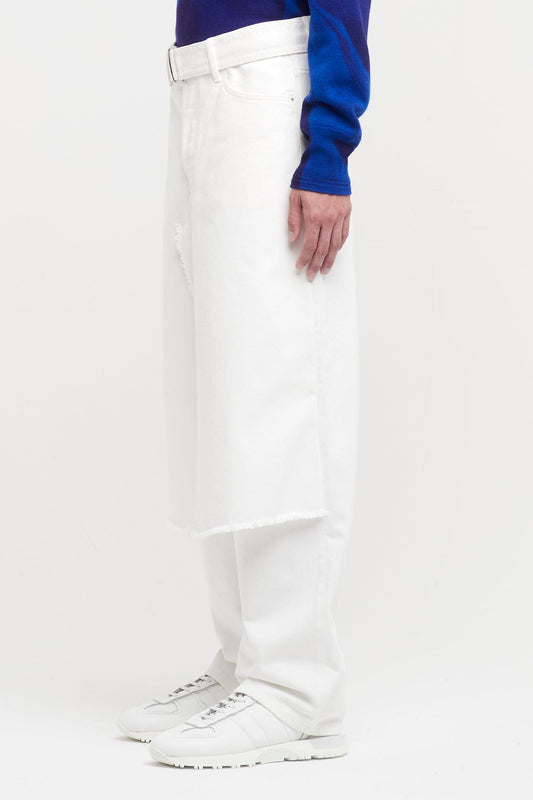 Dries Van Noten Pinecroft Skirted Trouser side
