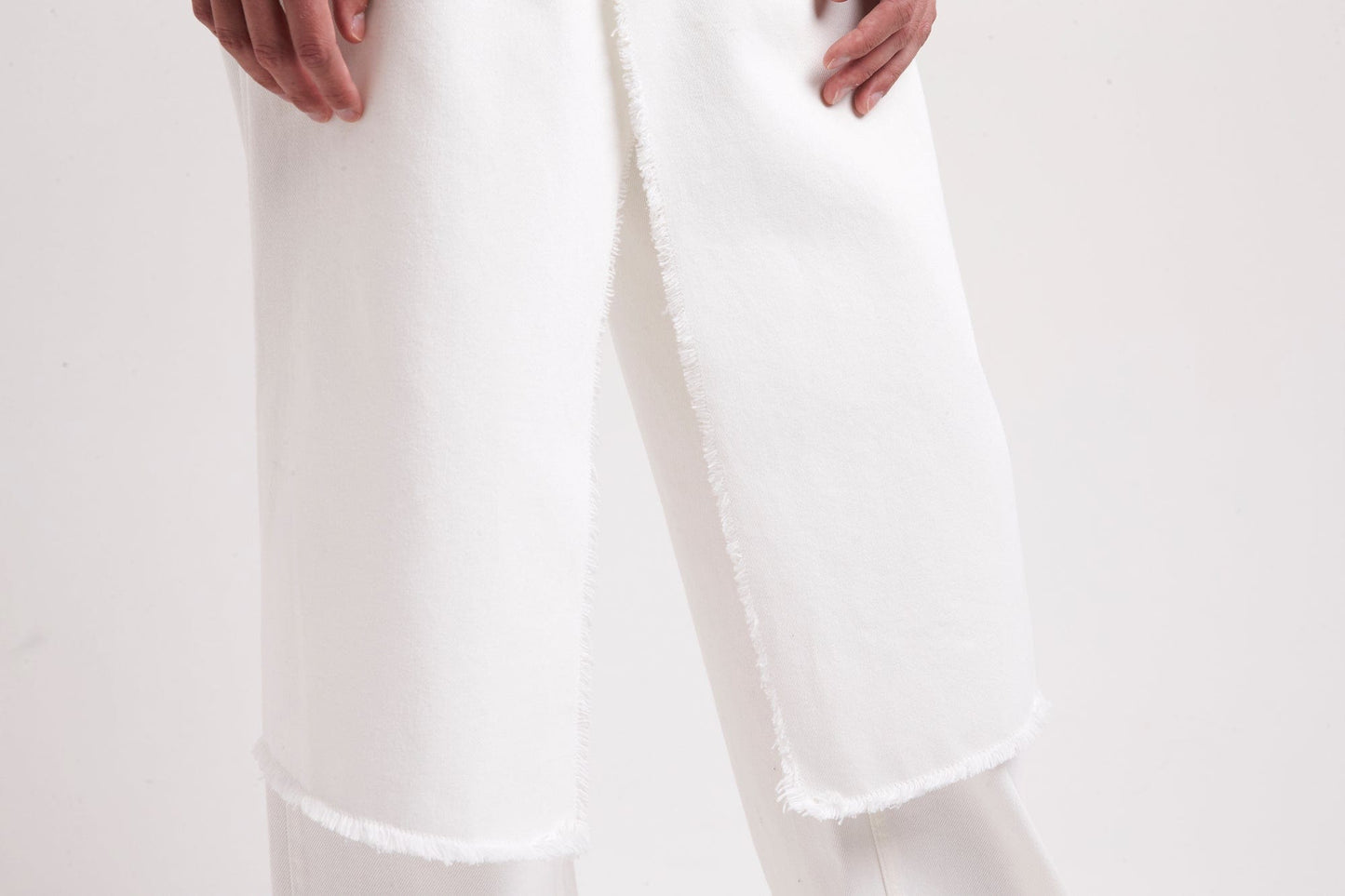 Dries Van Noten Pinecroft Skirted Trouser detail