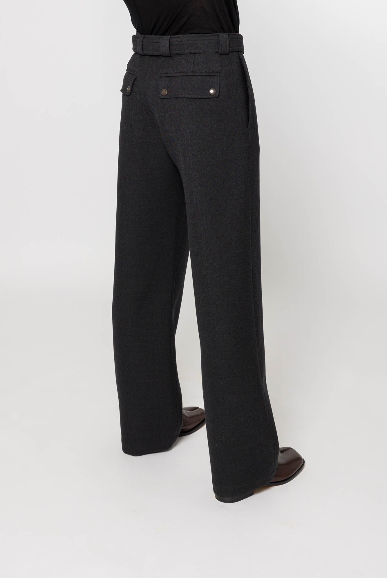 Dries Van Noten Paulsons Double Weaved Pants back