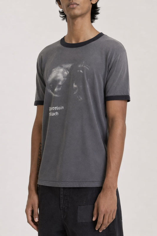 Enfants Riches Déprimés Porcelain Dog Patch Ringer T-Shirt side