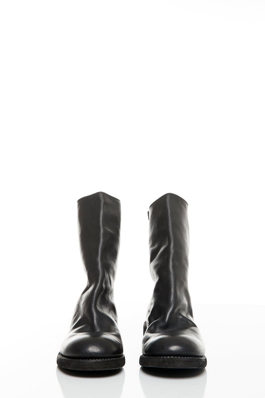 Guidi Classic Double Sole Back Zip front