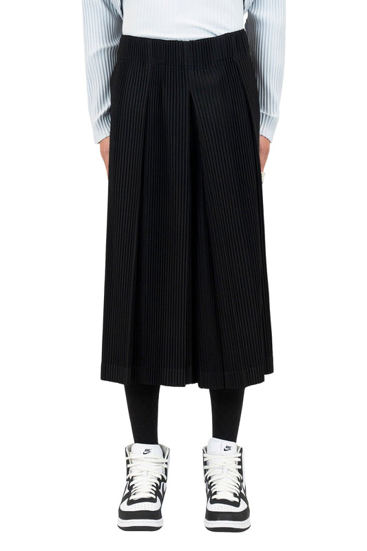 Homme Plissé Pleats Bottoms 1 in Black