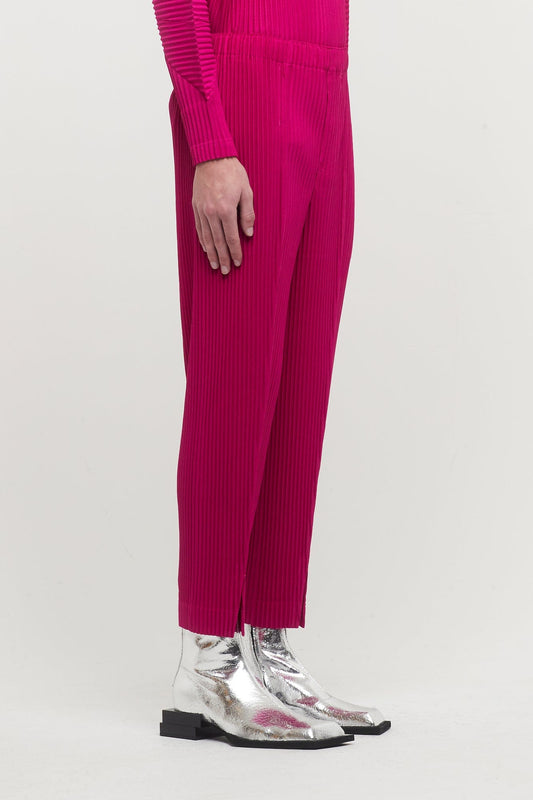 Homme Plissé MC November 23 Trouser in Magenta side