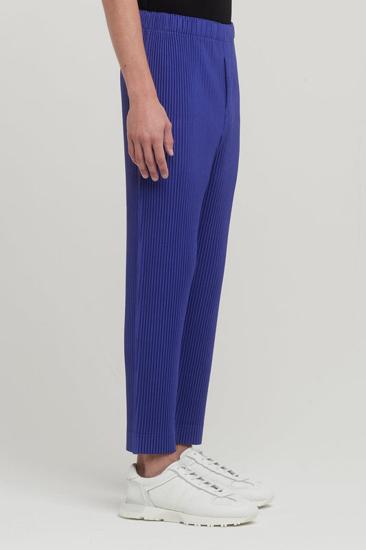 Homme Plissé MC September 23 in Violet Trouser side