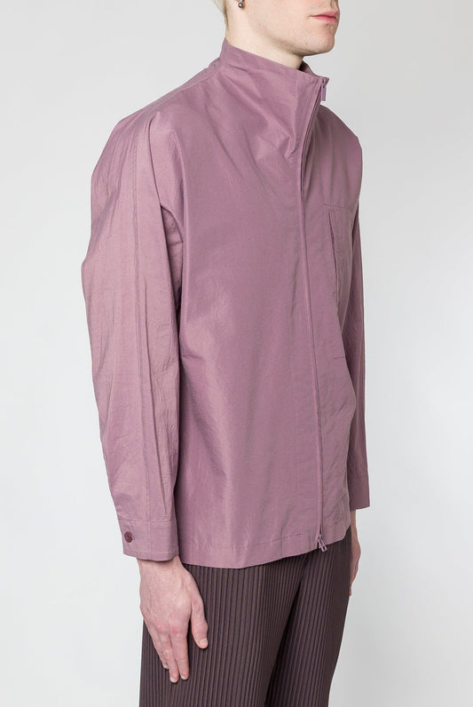 Homme Plissé Issey Miyake Blank Shirt in Lavender side