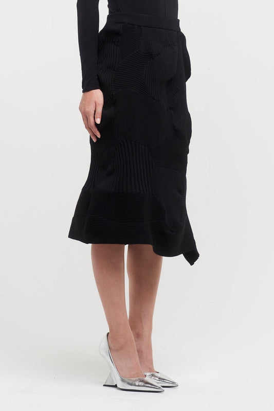 Issey Miyake Kone Kone Skirt side