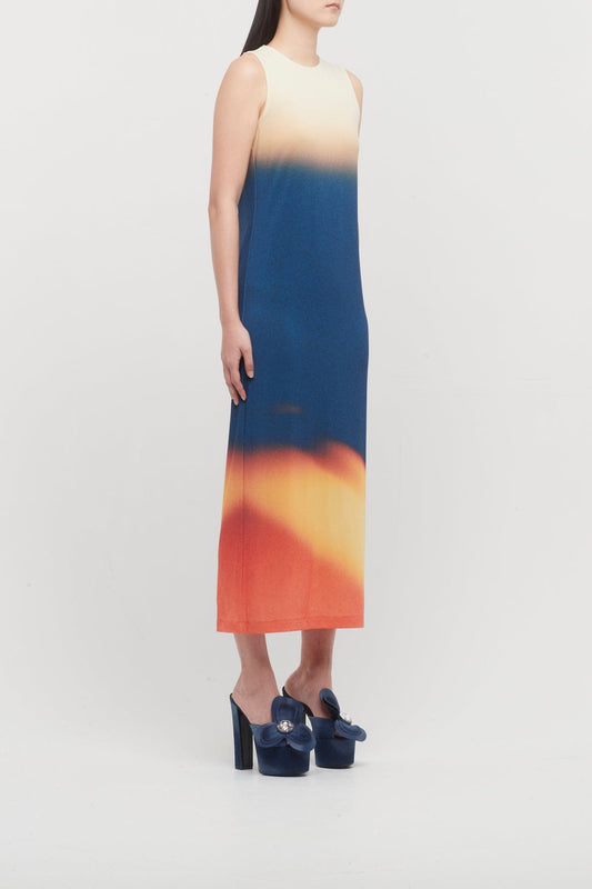 Issey Miyake Light Leak Jersey Dress side