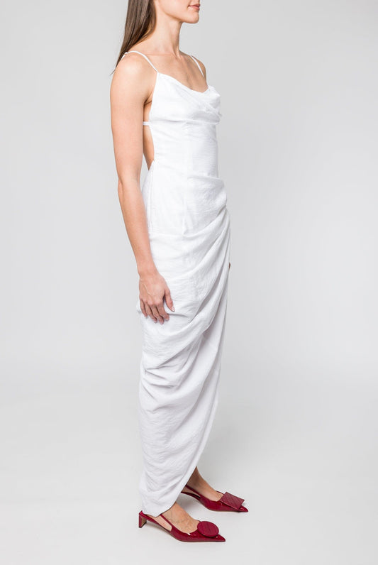 Jacquemus La Robe Saudade Longue side