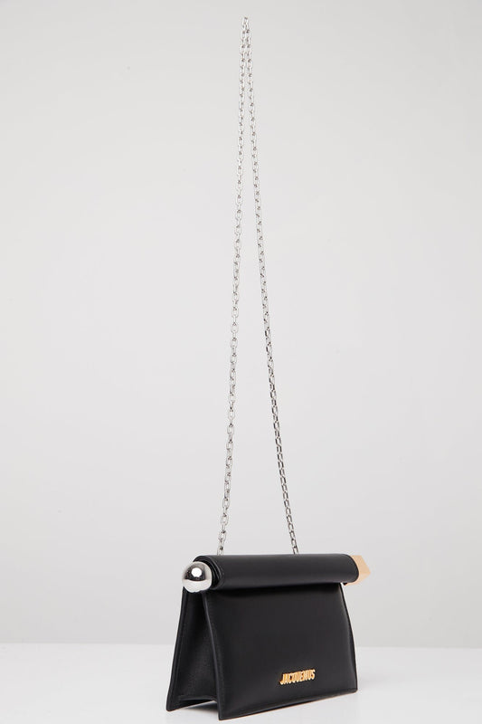 Jacquemus La Petite Pochette Rond in Black side